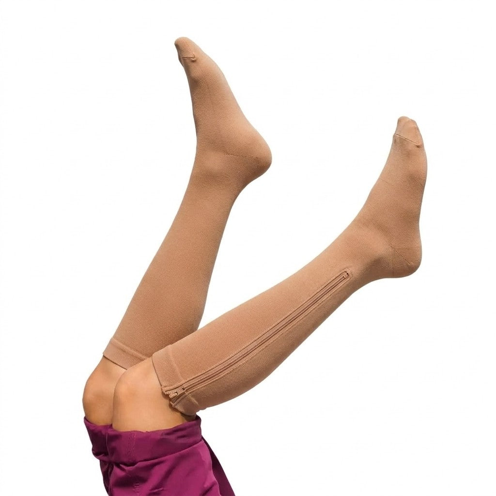 CALZE LYSEA A COMPRESSIONE CON CERNIERA PREMIUM